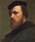 Self-Portrait, Hippolyte Flandrin